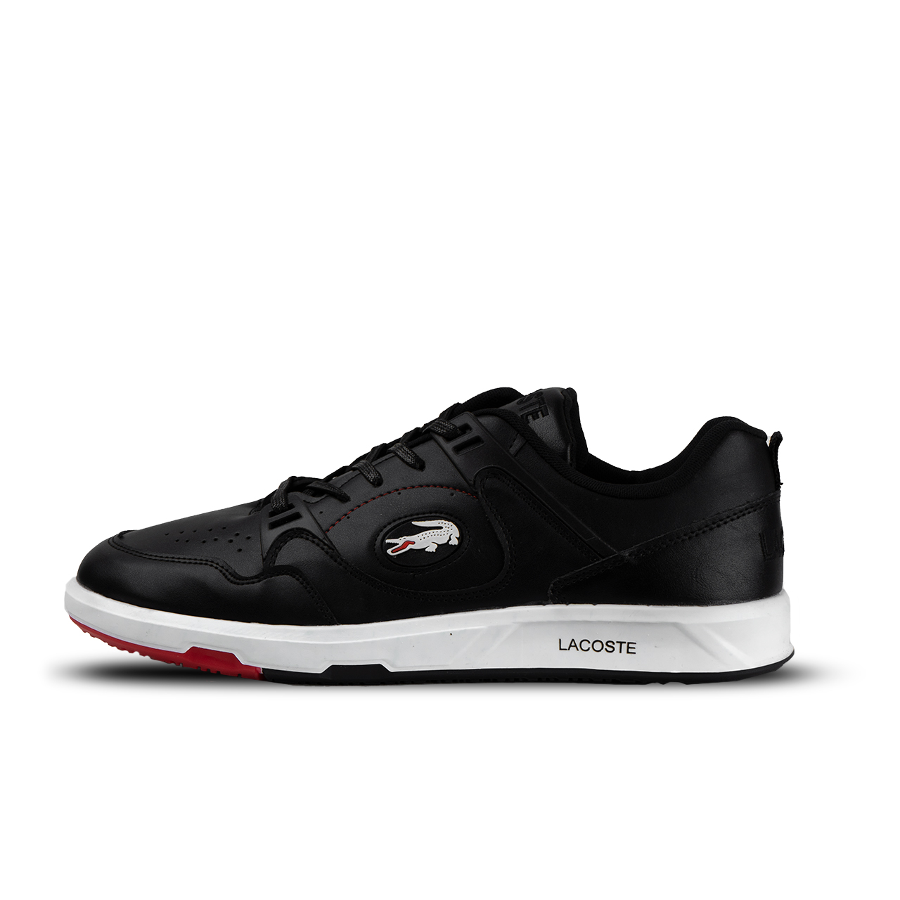 کفش تخت مردانه مشکی Lacoste مدل G92