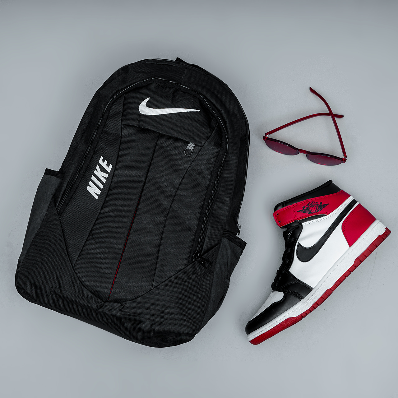 کوله پشتی مشکی Nike مدل Saron