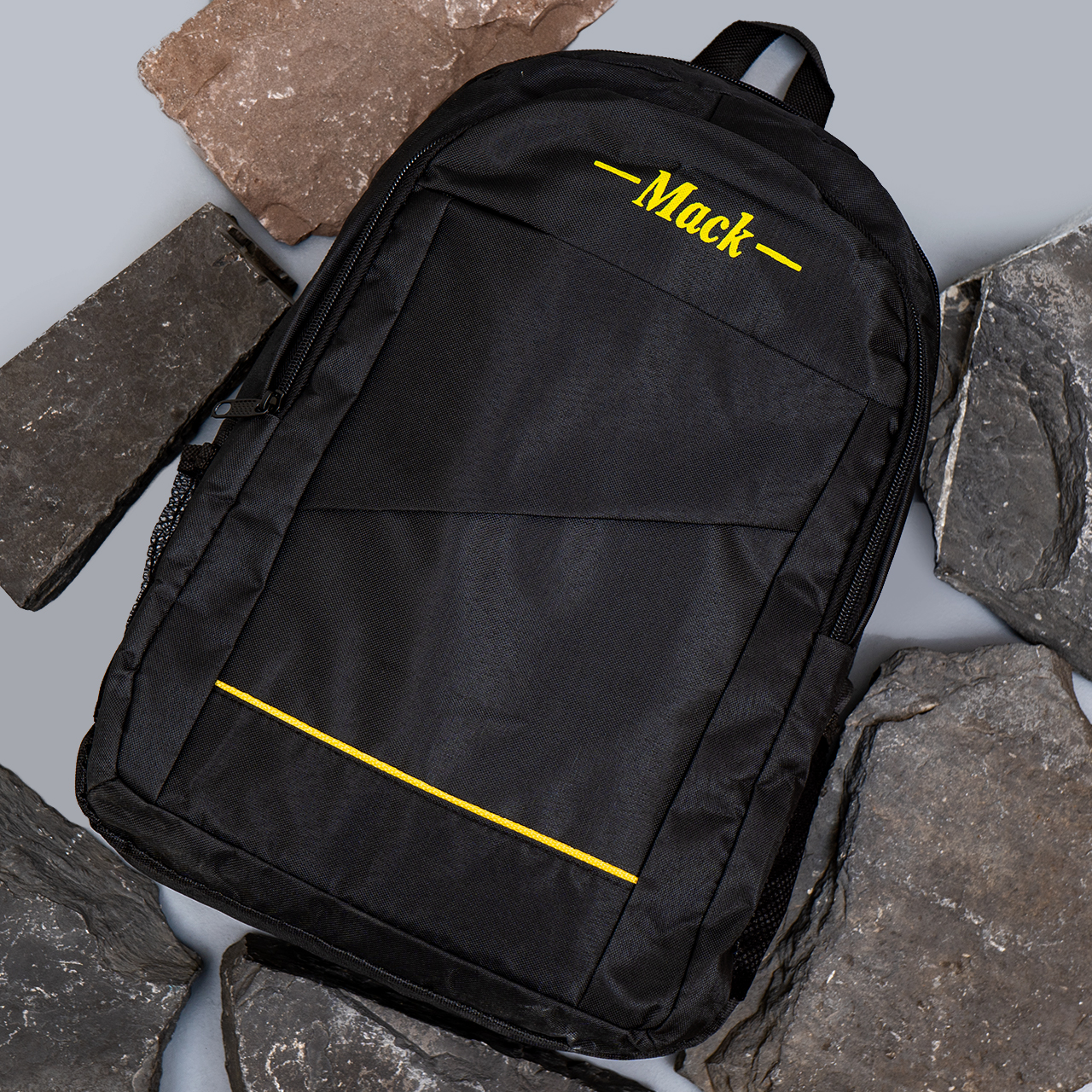 کوله پشتی مشکی مدل Mack