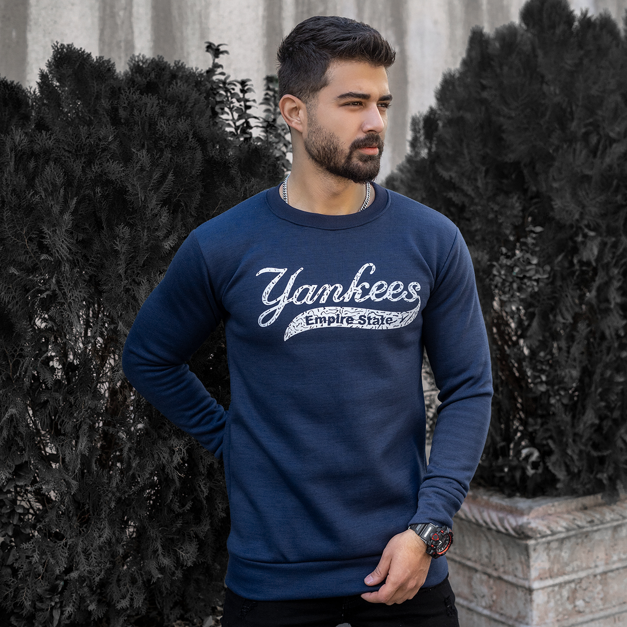 دورس مردانه Yankees سرمه ای مدل Arsin
