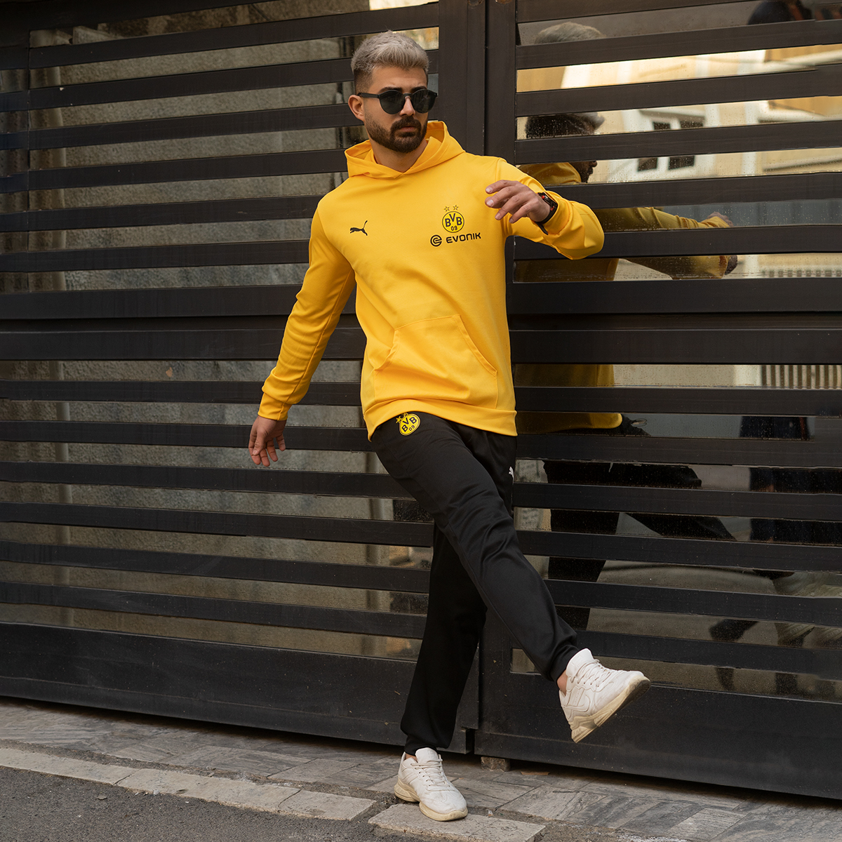 ست هودی شلوار Dortmund مردانه مدل Takin
