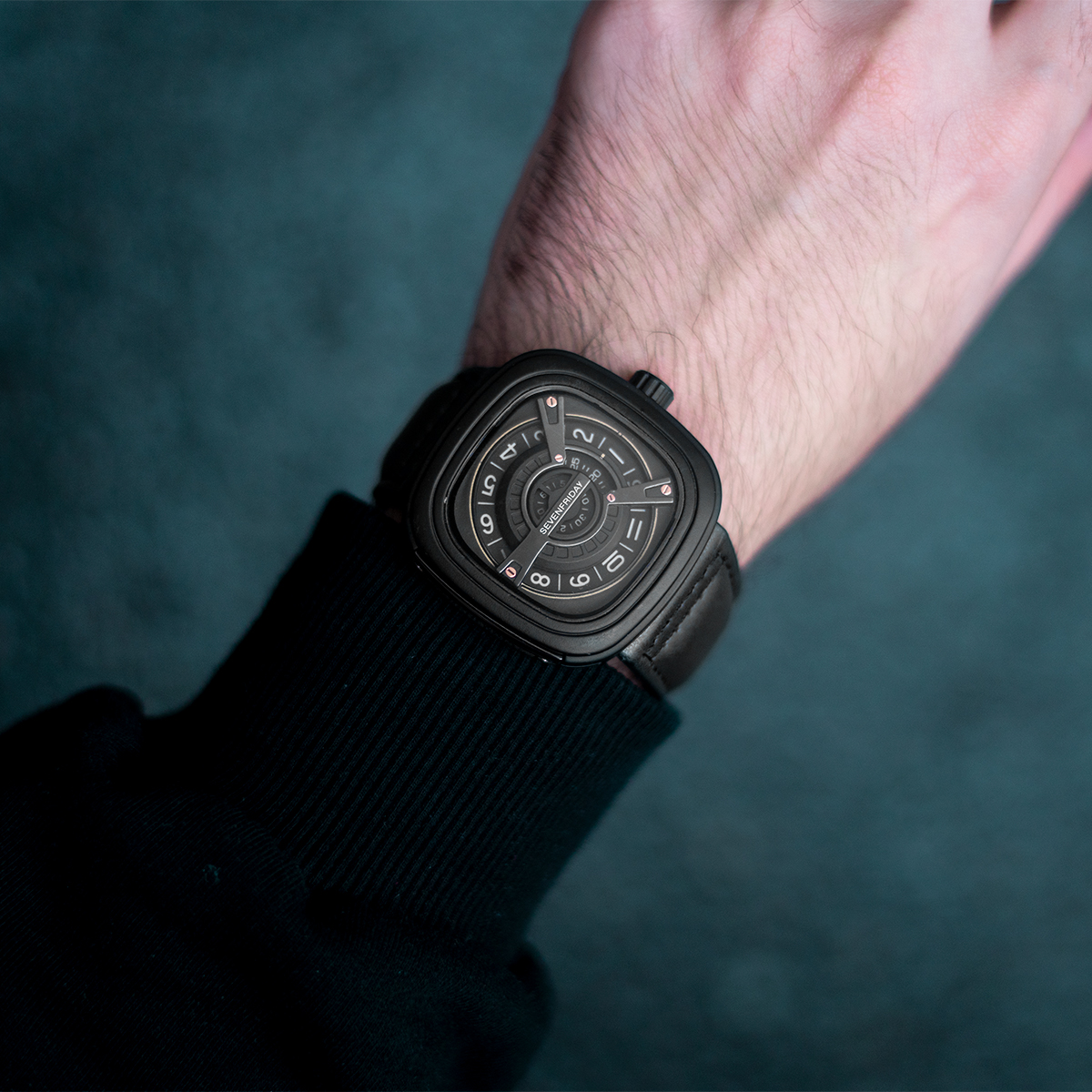 ساعت sevenfriday مشکی مدل Ratio