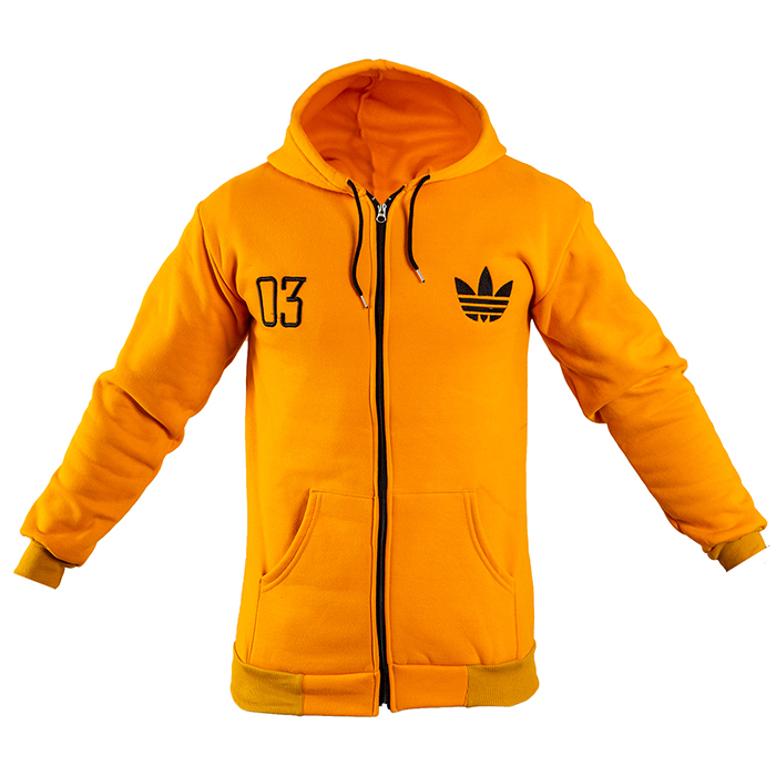 سوییشرت مردانه خردلی مدل Adidas 03