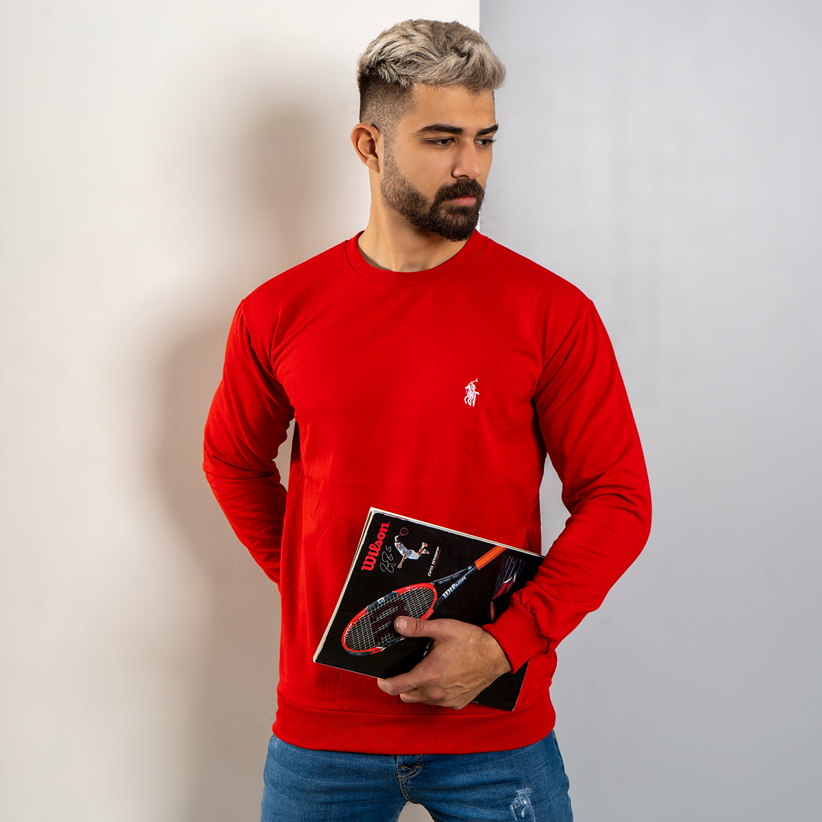 دورس Polo قرمز مردانه مدل Atabak