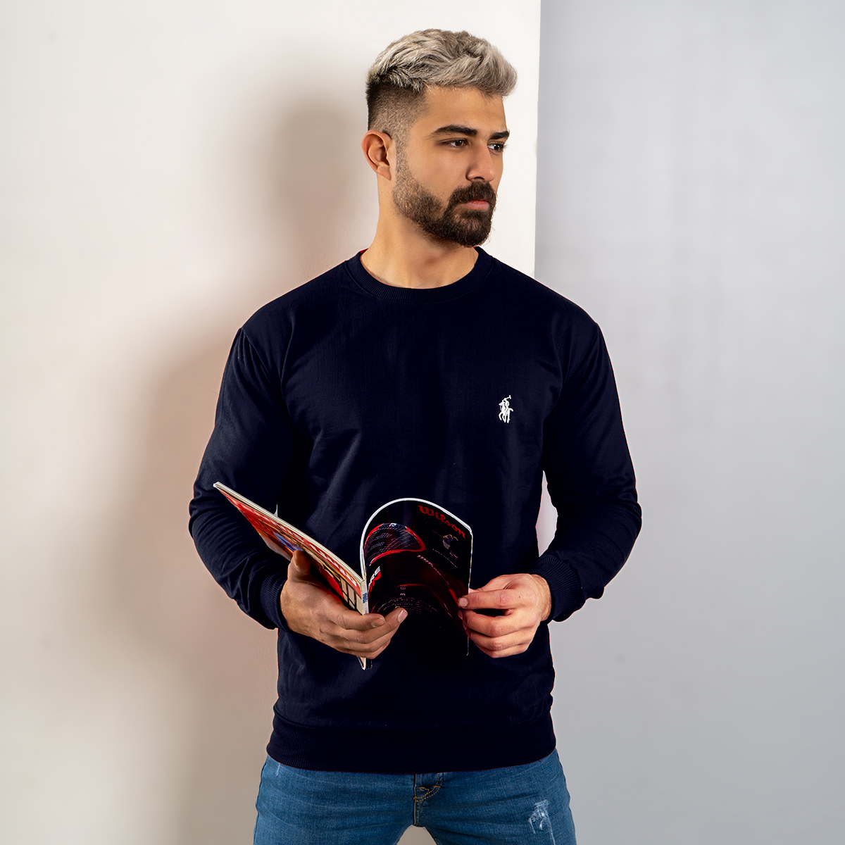 دورس Polo سرمه ای مردانه مدل Atabak