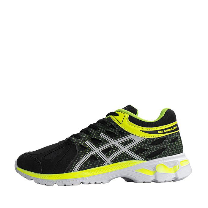 کفش ورزشی Asics مردانه مشکی سبز مدل NERON