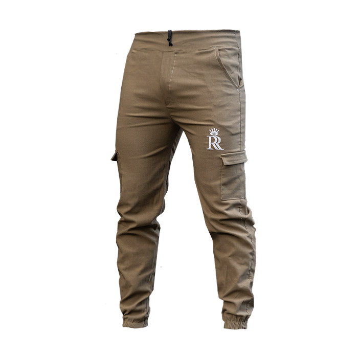 شلوار اسلش خاکی مردانه مدل R15