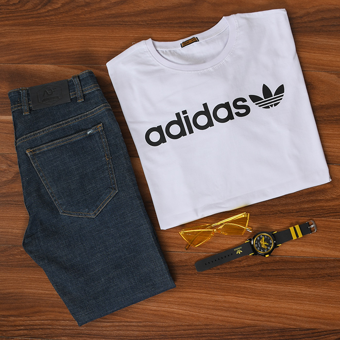 تیشرت مردانه ADIDAS سفید مدل TENO