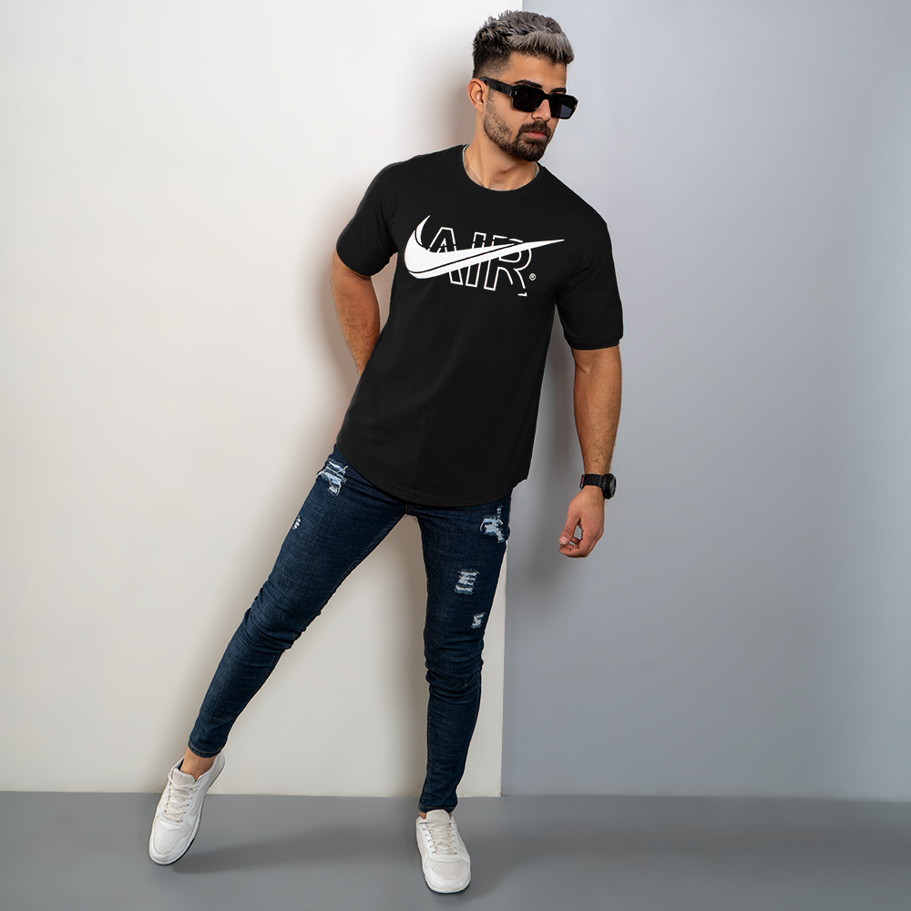 تیشرت مردانه NIKE AIR مشکی مدل ROKO