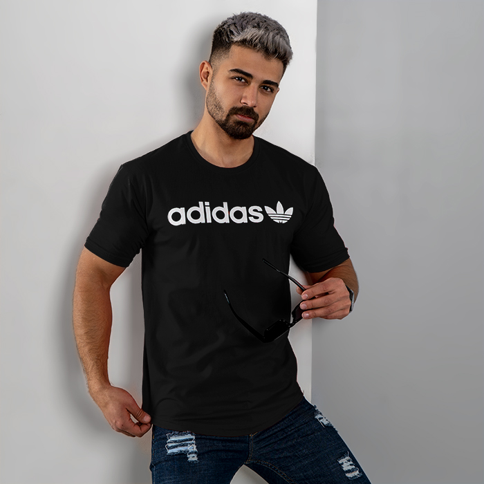 تیشرت مردانه ADIDAS مشکی مدل TENO
