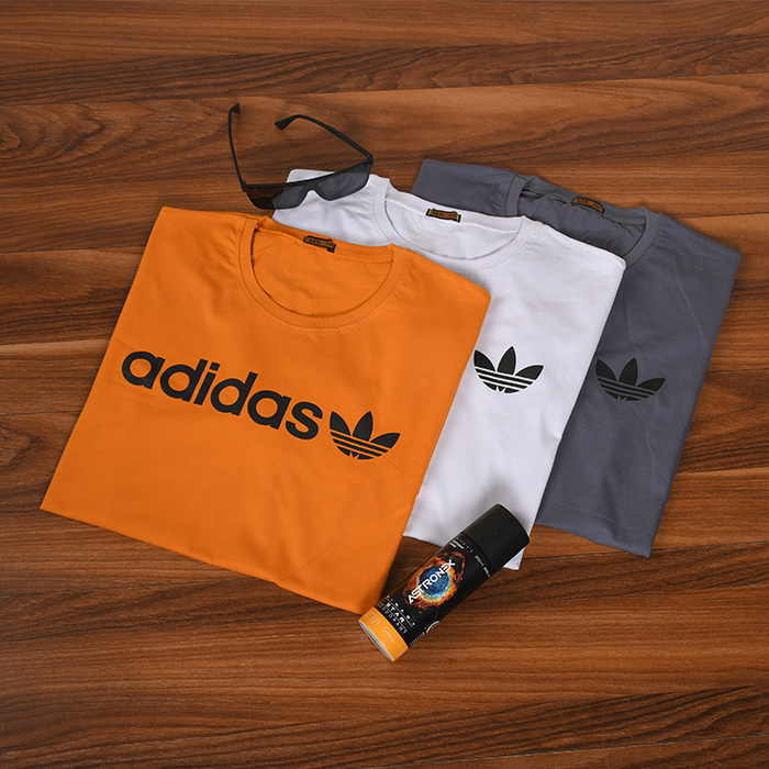 تیشرت مردانه ADIDAS مشکی مدل TENO