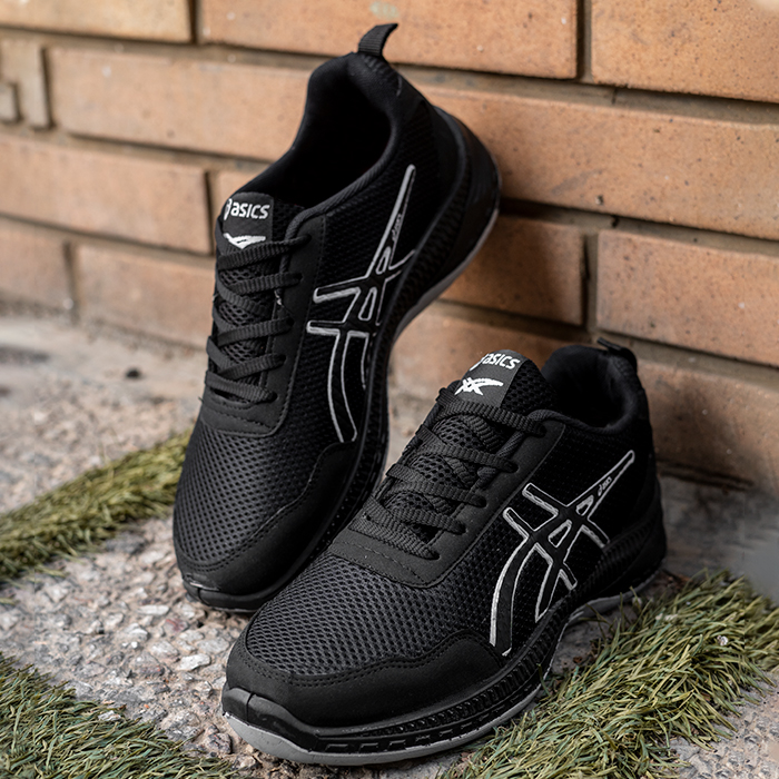 کفش ورزشی Asics مشکی مردانه مدل BARZIN