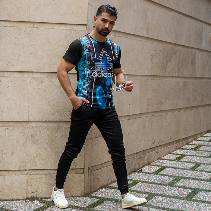 ست تیشرت شلوار Adidas مردانه مدل Jery