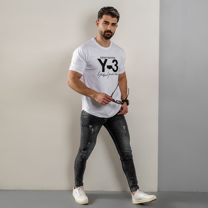 تیشرت Y-3 سفید مردانه مدل savin