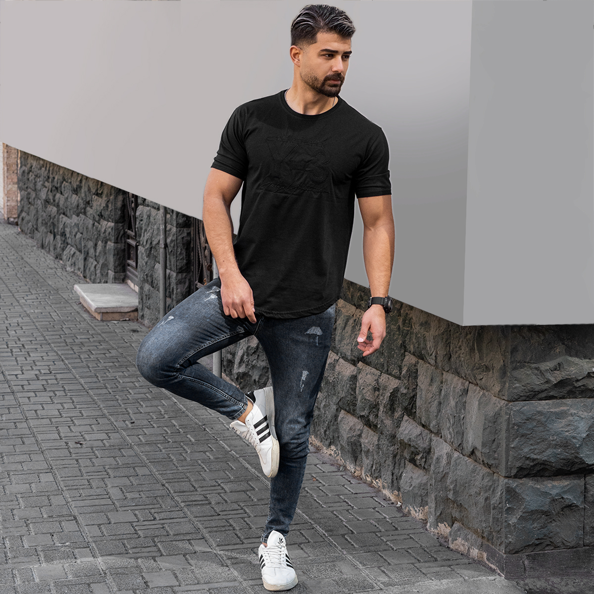 تیشرت Y-3 مشکی مردانه مدل savin