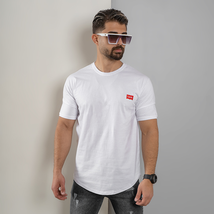 تیشرت مردانه سفید مدل Levis