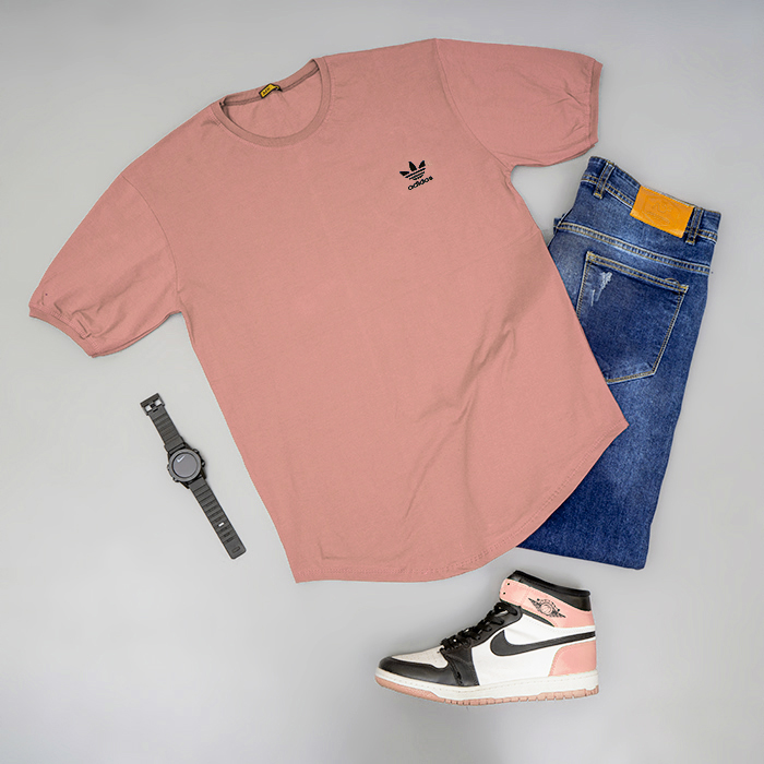 تیشرت ADIDAS مردانه گلبهی مدل Edvard