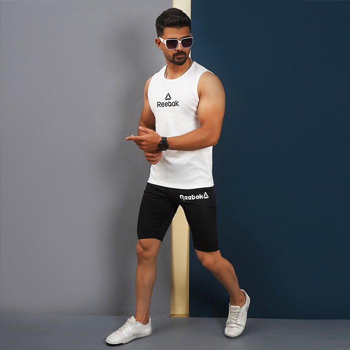 ست رکابی شلوارک Reebok مردانه مدل Arta