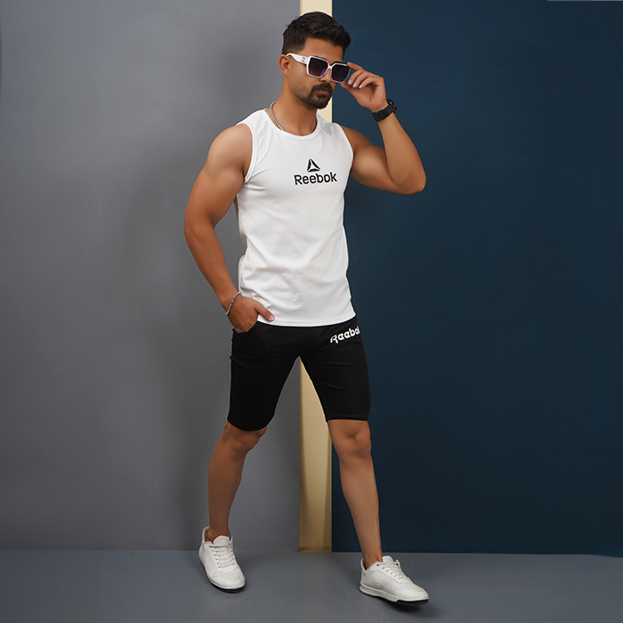 ست رکابی شلوارک Reebok مردانه مدل Arta