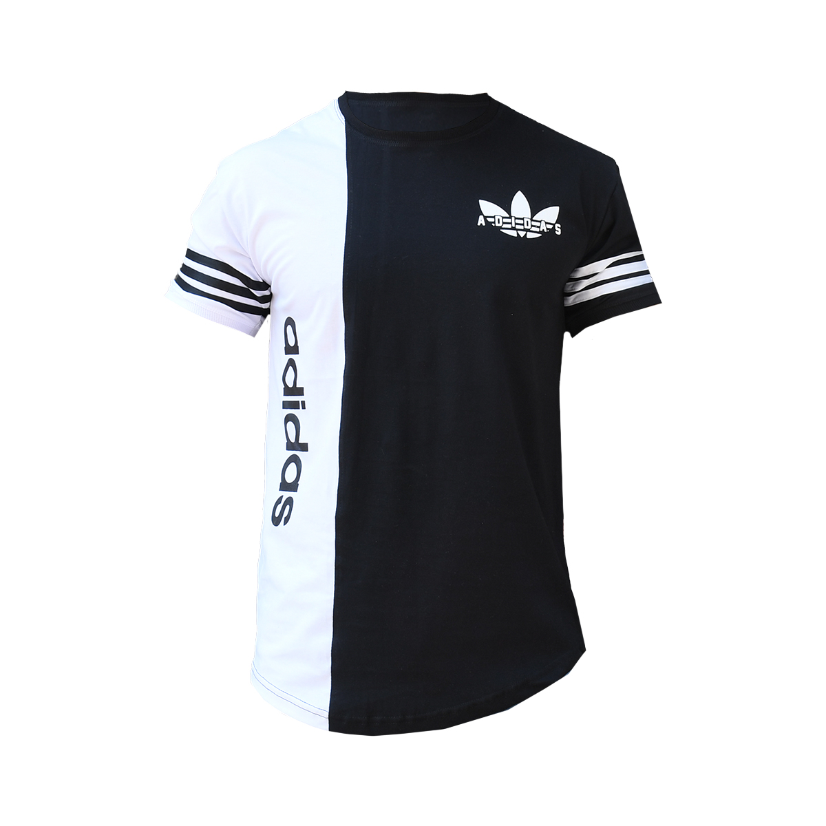 تیشرت ADIDAS مردانه مشکی سفید مدل JUDI