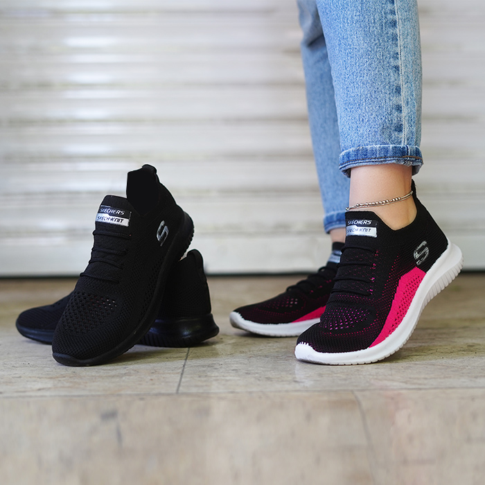 کفش ورزشی SKECHERS مشکی زنانه مدل melon