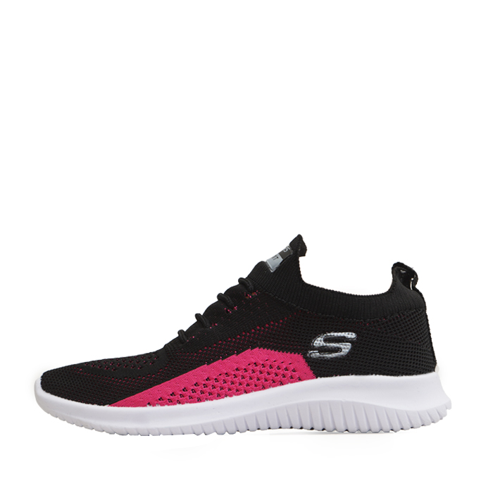 کفش ورزشی SKECHERS مشکی صورتی زنانه مدل melon