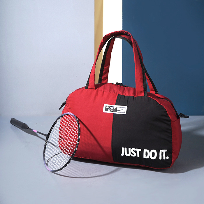 ساک ورزشی just do it قرمز مشکی مدل Karen