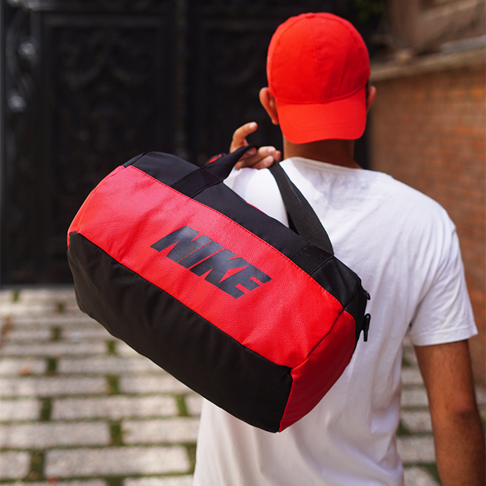 ساک ورزشی Nike مشکی قرمز مدل Mahan