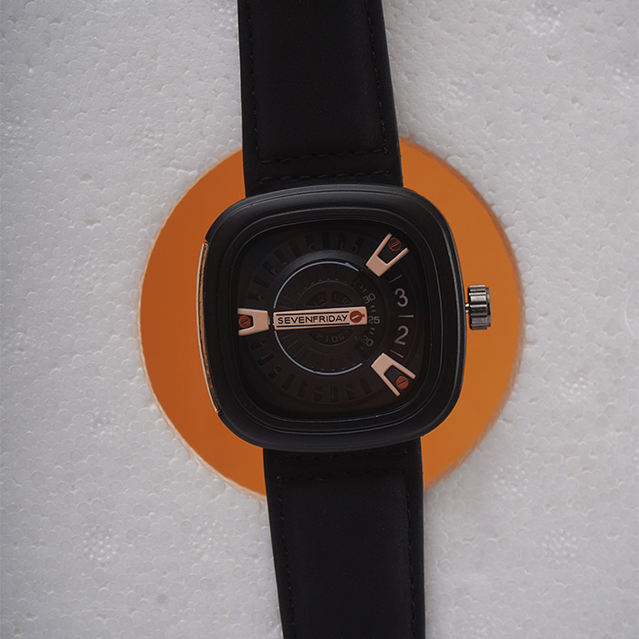 ساعت sevenfriday مشکی مدل rinald