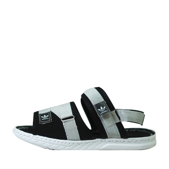 صندل مردانه طوسی روشن مشکی مدل Havin