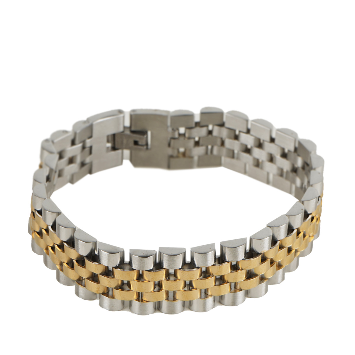 دست بند دو رنگ مدل Rolex