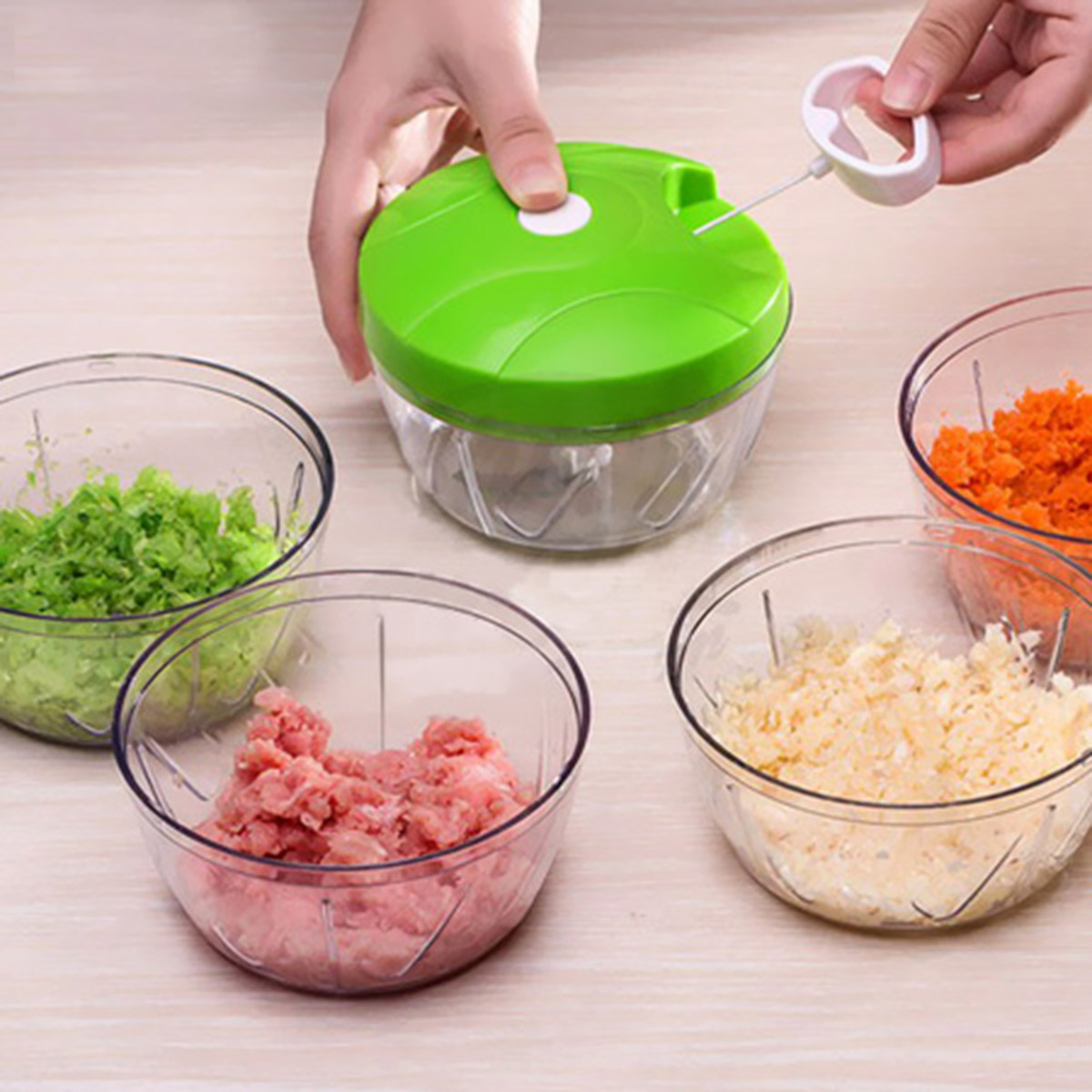 خردکن دستی مدلEasy Spin Cutter