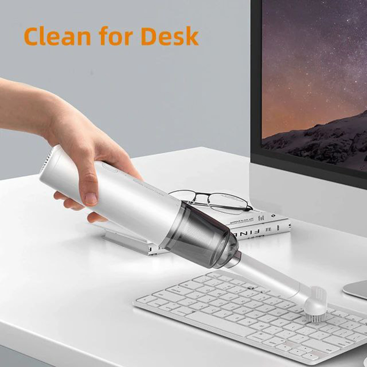 جارو شارژی مدل Portable cleaner