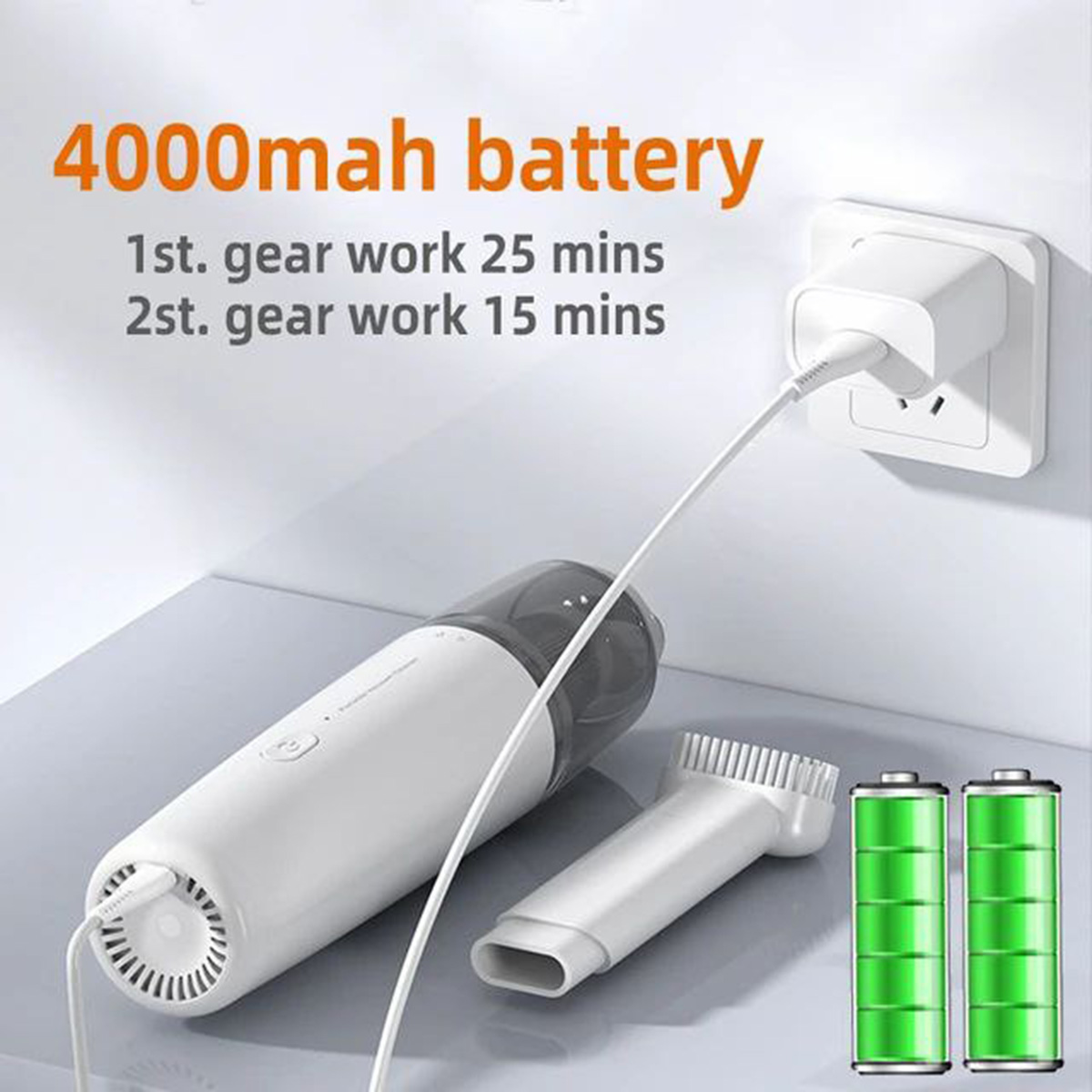 جارو شارژی مدل Portable cleaner