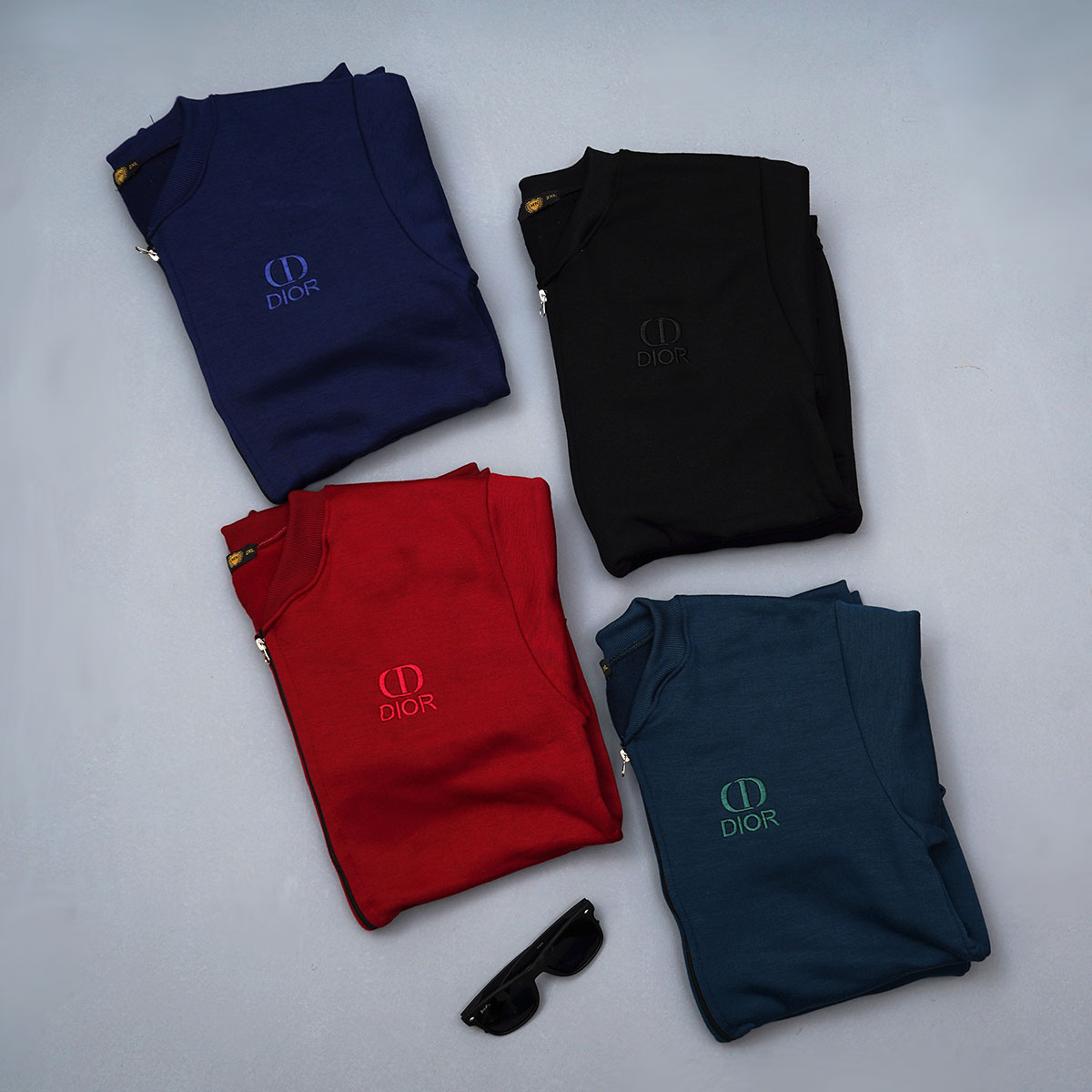 سوییشرت مردانه زرشکی مدل DIOR