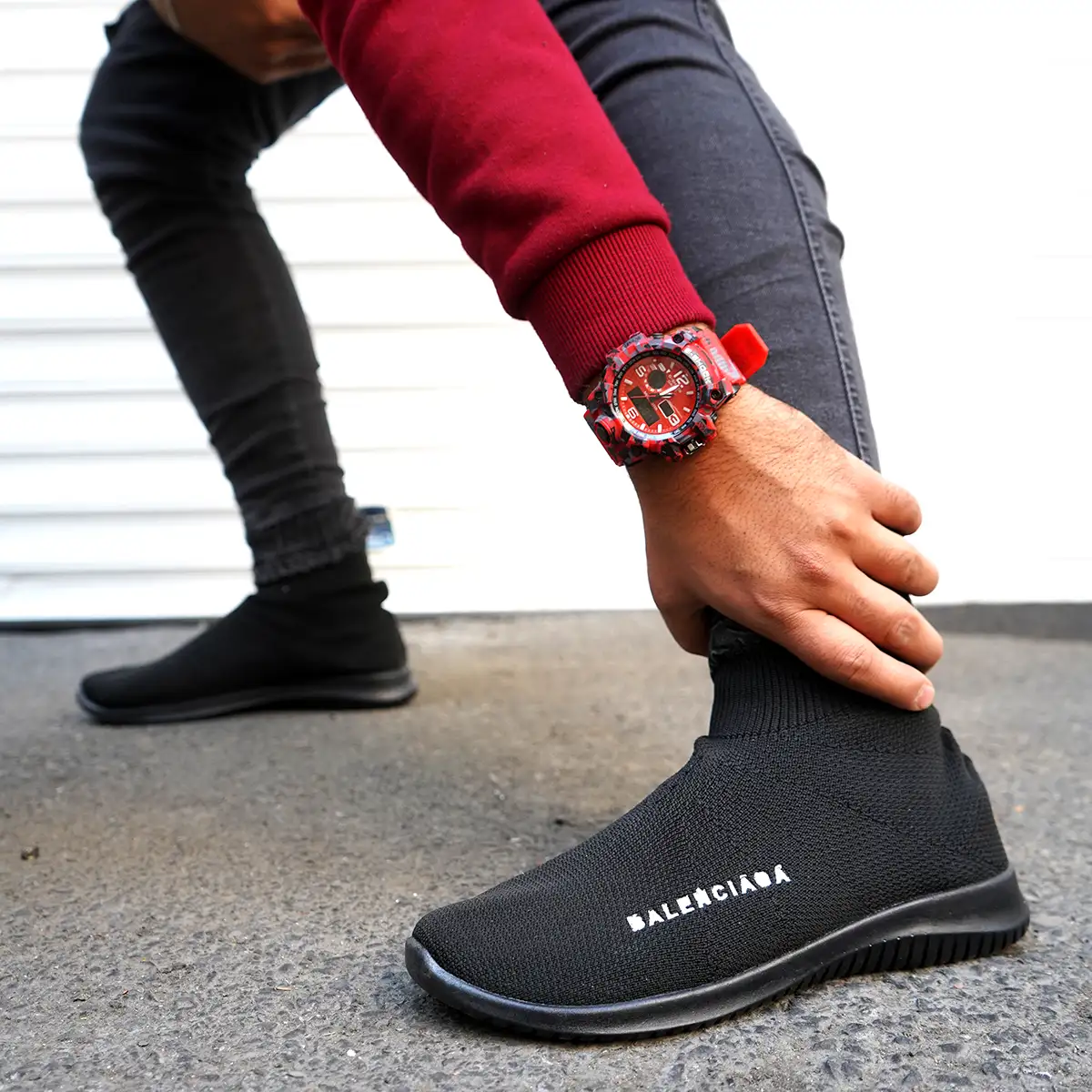 کفش Balenciaga مردانه مشکی مدل B66