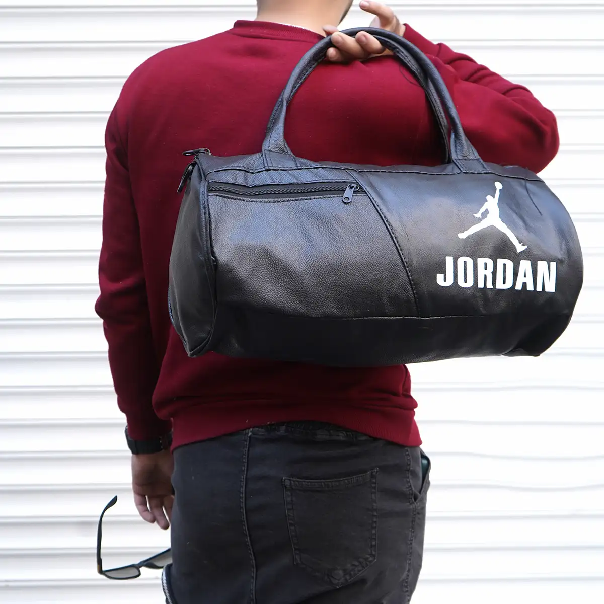 کیف ورزشی مشکی Jordan مدل J72