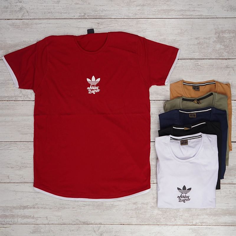 تیشرت مردانه Adidas قرمز مدل T60
