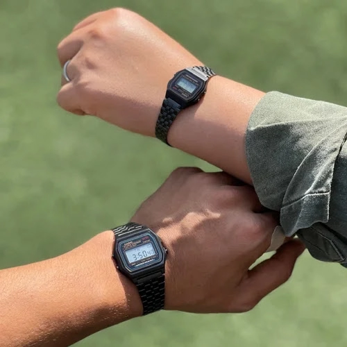 ساعت مشکی نوستالژی Casio ( مردانه)