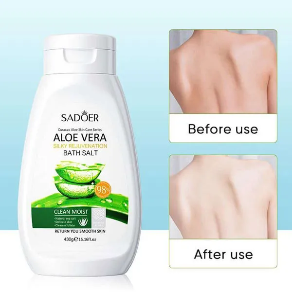 نمک حمام SADOER مدل آلوئه ورا 98 درصد