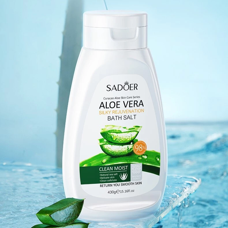 نمک حمام SADOER مدل آلوئه ورا 98 درصد