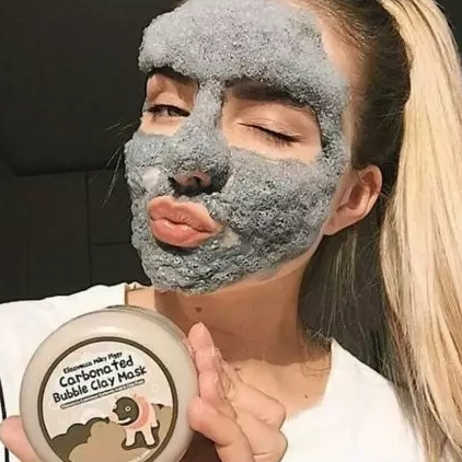 ماسک حبابی مرطوب کننده Bioaqua مدل کربن