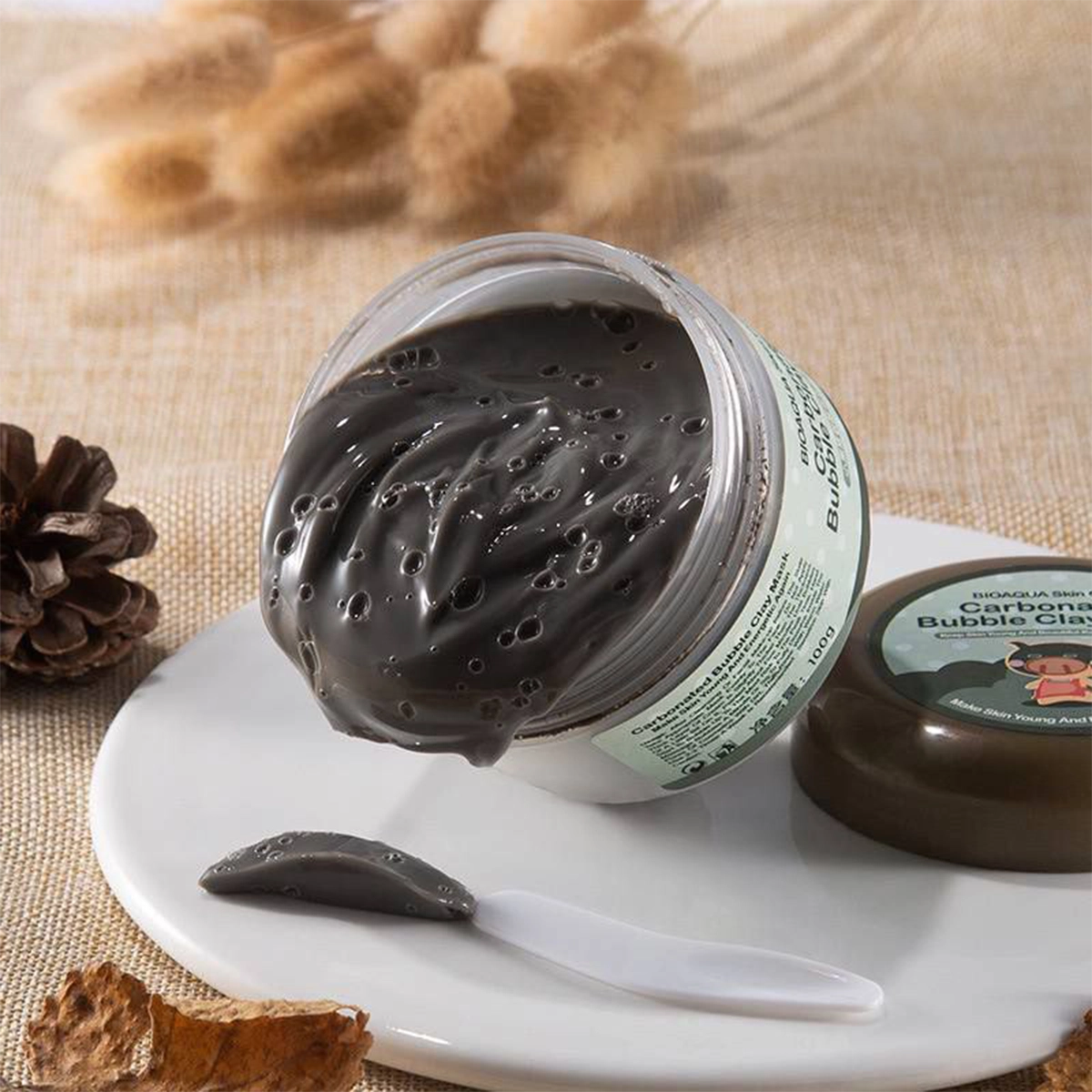 ماسک حبابی مرطوب کننده Bioaqua مدل کربن