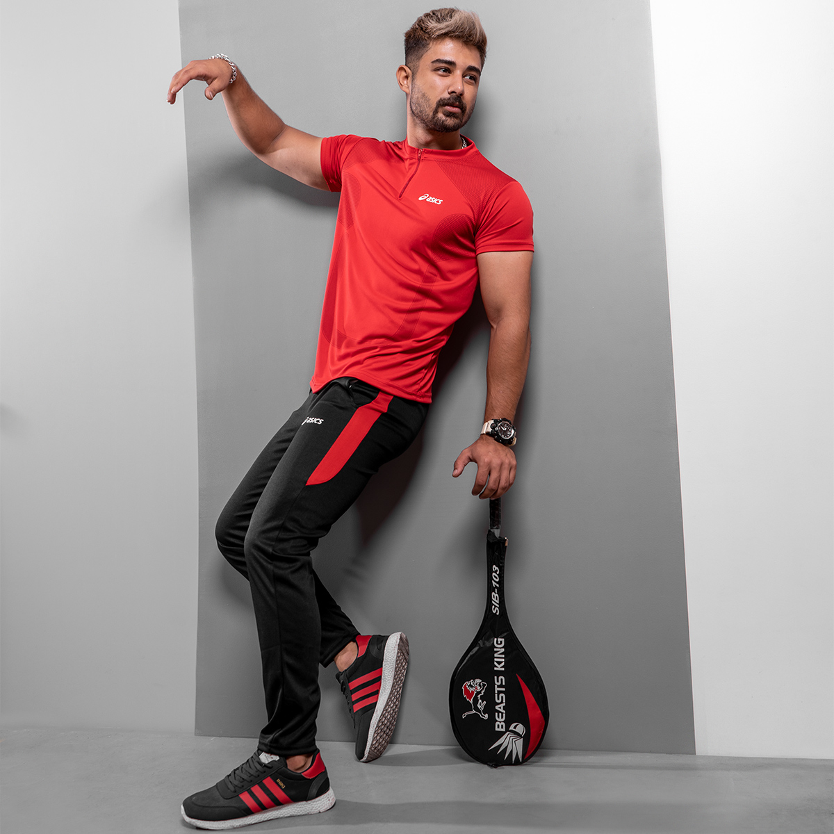 ست تیشرت شلوار Asics مردانه مدل Pedrik(T)