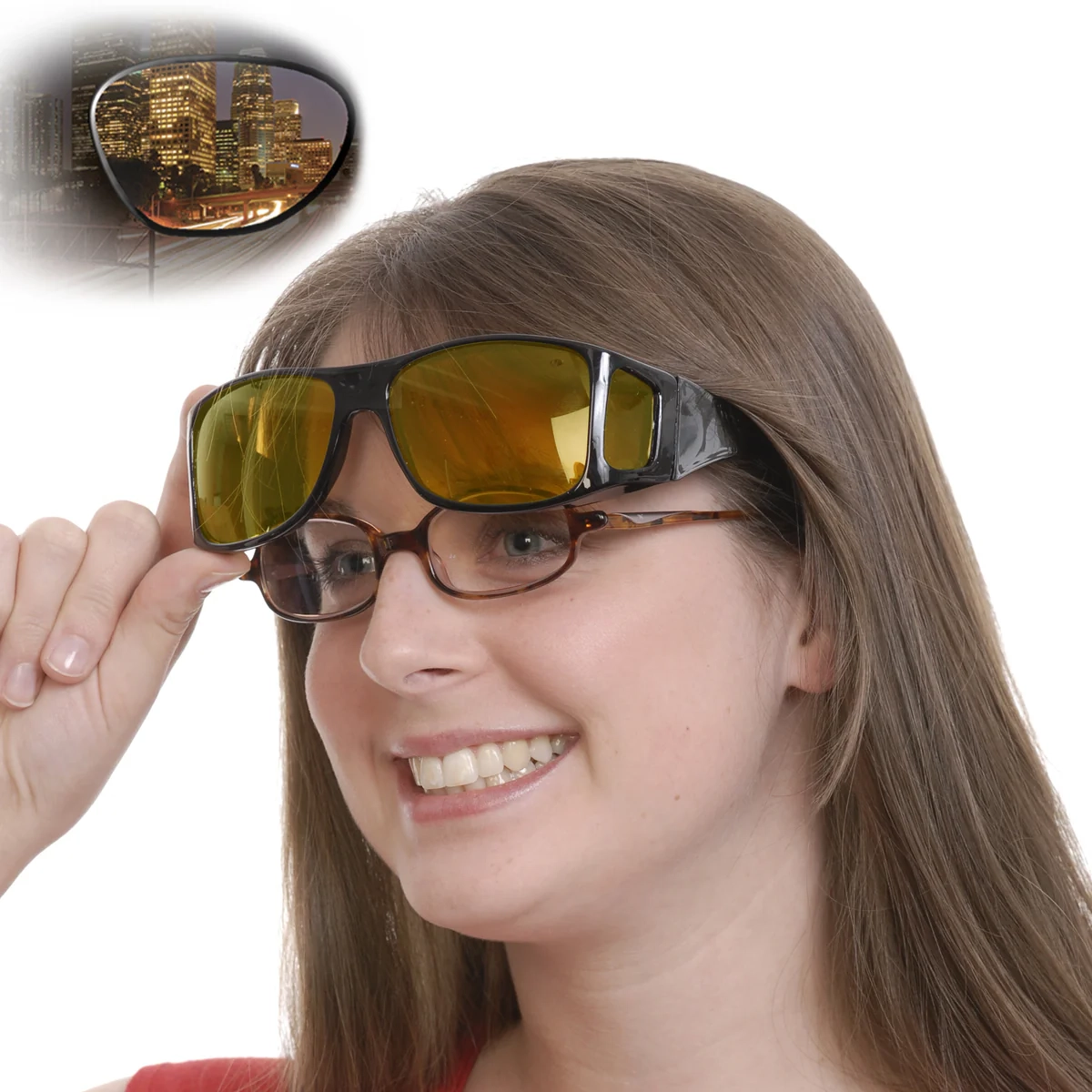 عینک دید درشب دو قلو مدل HD Vision