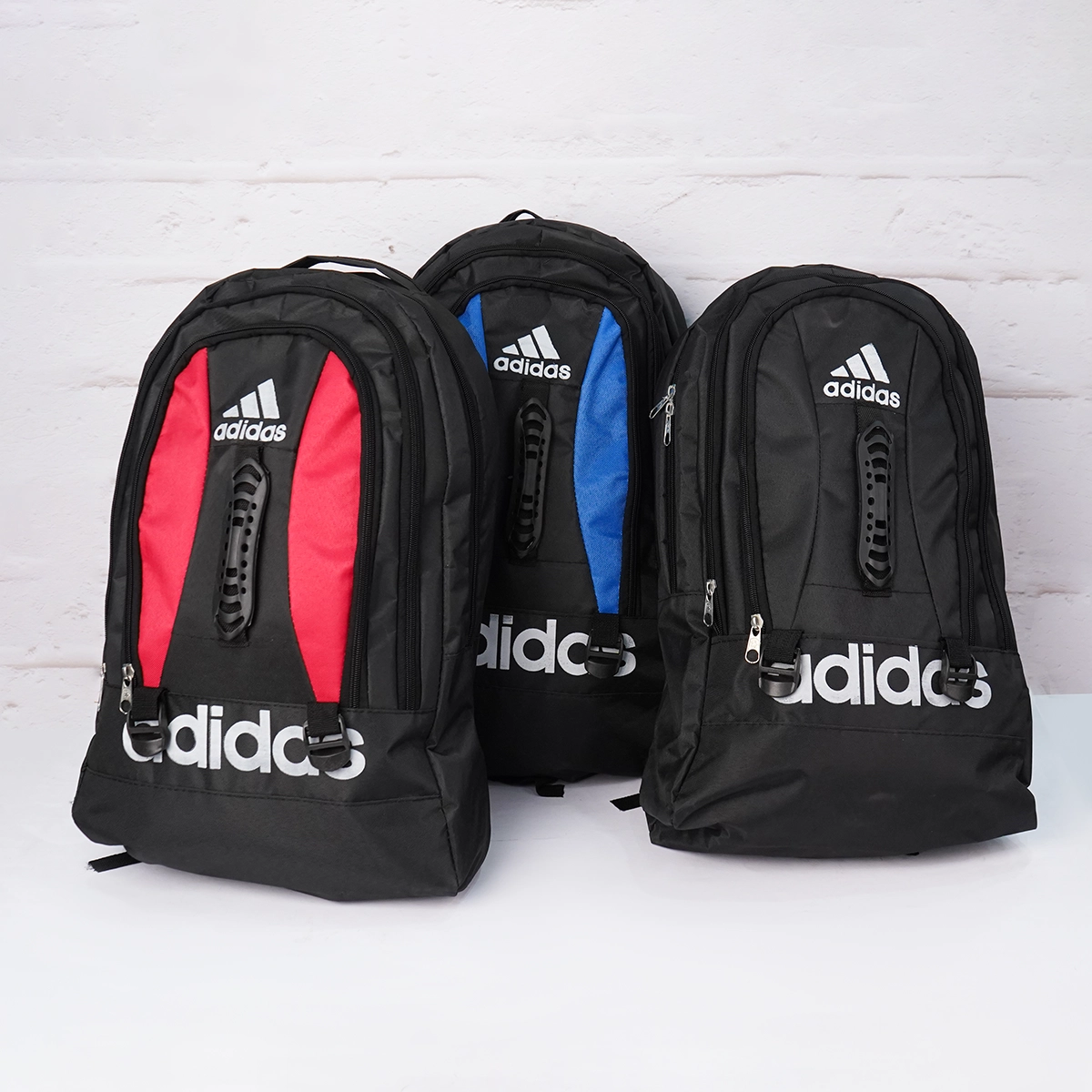 کوله پشتی مشکی آبی Adidas مدل Ronix