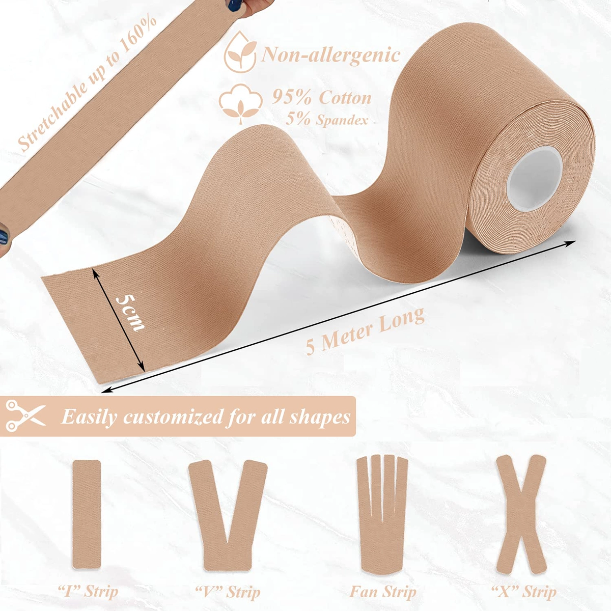 چسب ضد درد KINESIOLOGY TAPE SPORT
