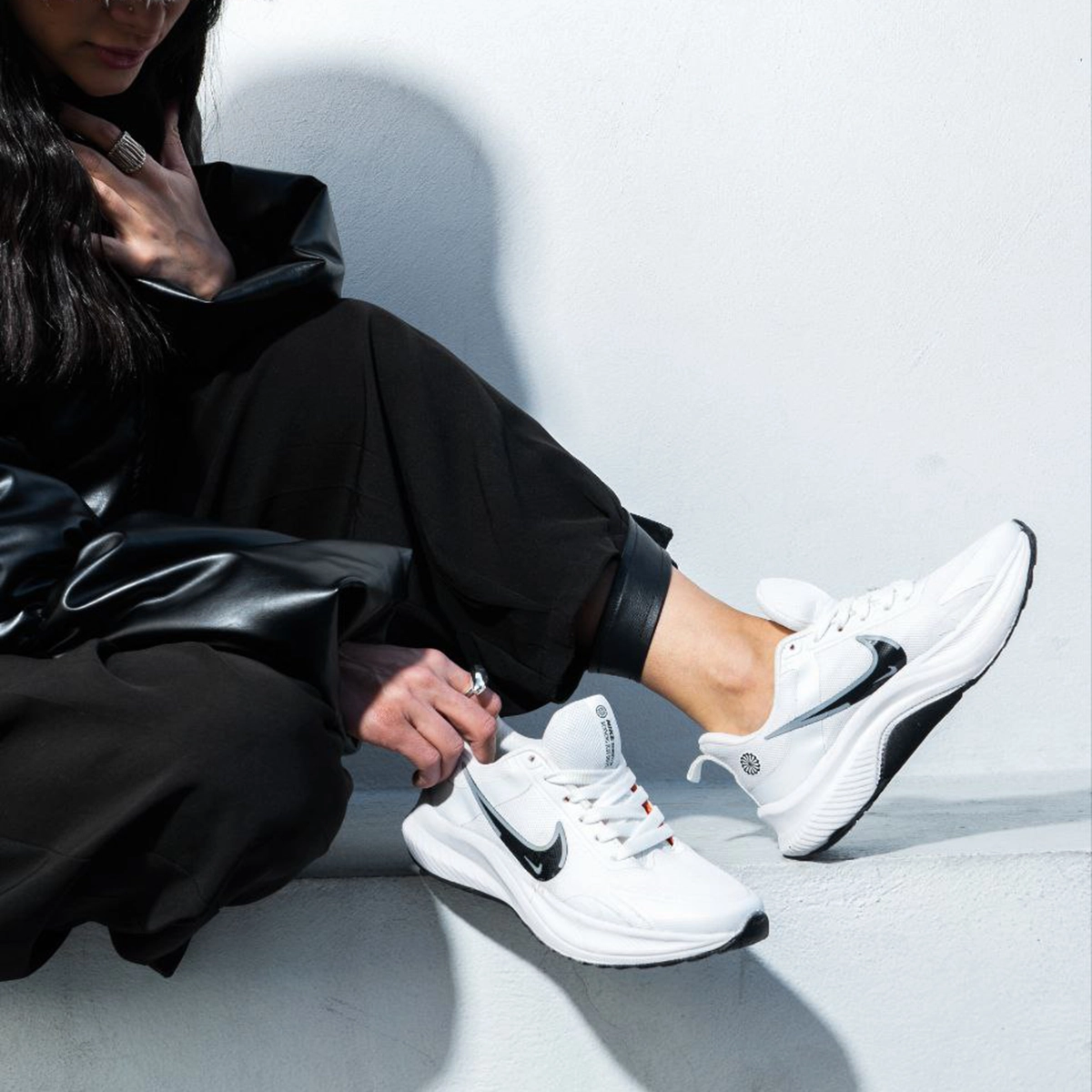 کفش ورزشی Nike زنانه سفید مدل Taban