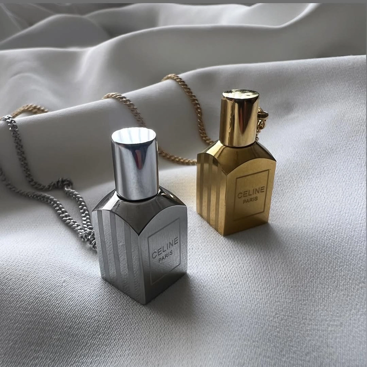 گردنبند عطر یار( نقره ای )