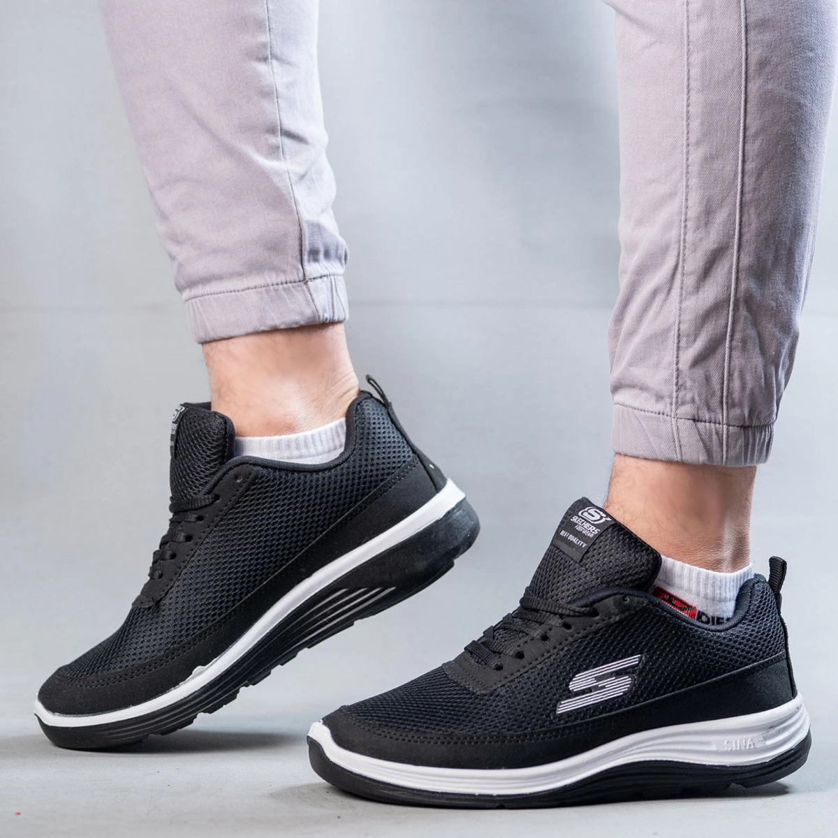 کفش ورزشی Skechers مشکی مردانه مدل Aydin